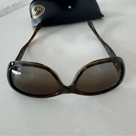 Ray-Ban Jackie Ohh Polarized Light Havana Sunglasses - Picture 5 of 7